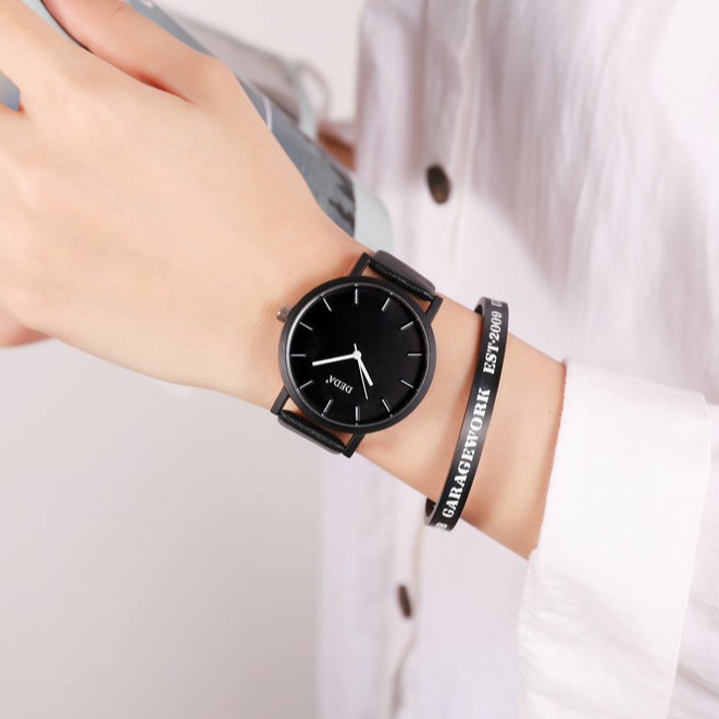 Đồng hồ thời trang nam nữ DEDA chính hãng, dây da êm tay, mặt vạch, kim màu tuyệt đẹp ( Mã: ADD ) | BigBuy360 - bigbuy360.vn