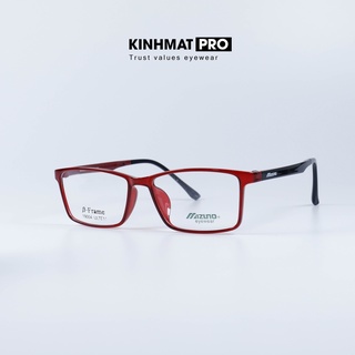 Gọng kính cận nam nữ Mizuno, gọng kính cận nhựa dẻo - Kính mắt Pro