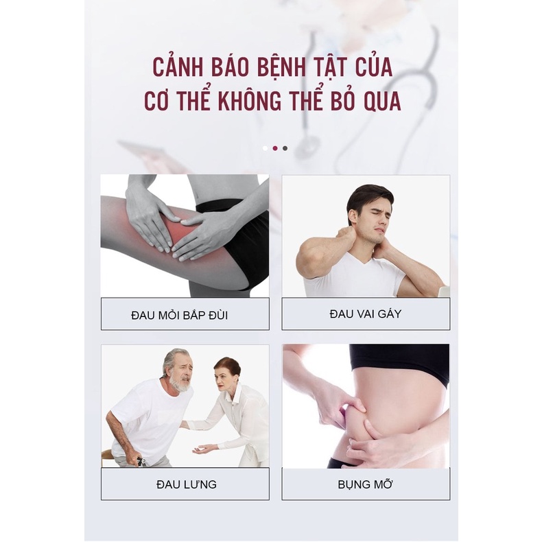 Gối massage hồng ngoại Okato dành cho cổ vai gáy 8 bi, gối mát xa hồng ngoại okato chính hãng bảo hành 1 năm