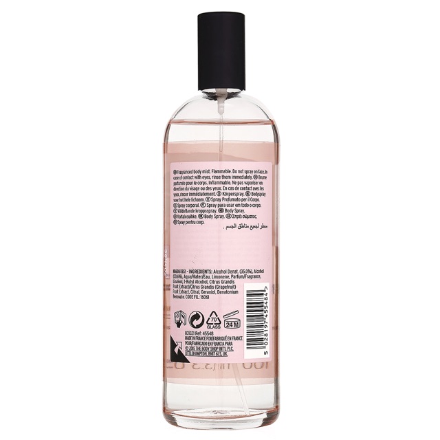 XỊT THƠM TOÀN THÂN BODY MIST THE BODY SHOP MORINGA