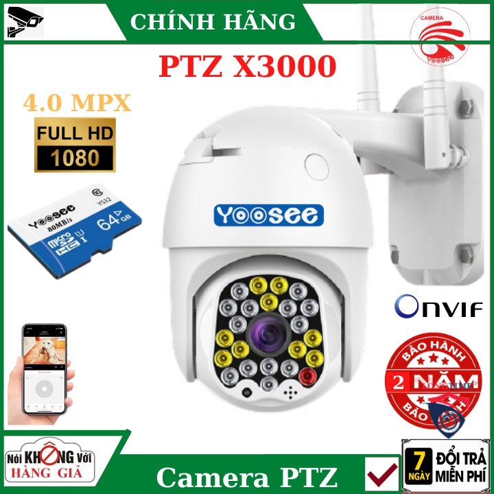 Camera ip YooSee PTZ X3000
