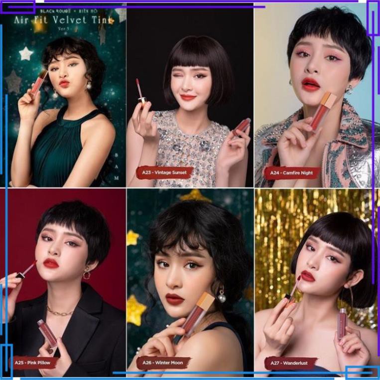 [Ver 7 + 6 + 5 + 4] Son kem Black Rouge Air Fit Velvet Tint {FREESHIP TOÀN QUỐC} | BigBuy360 - bigbuy360.vn