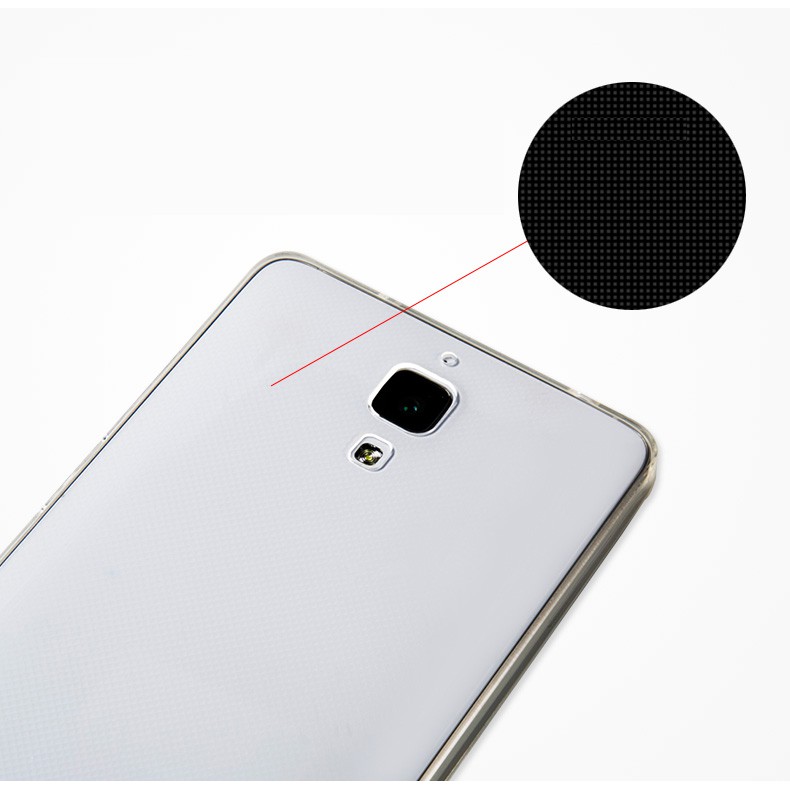 Ốp Lưng Silicon Trong Suốt Cho Xiaomi Mi 4