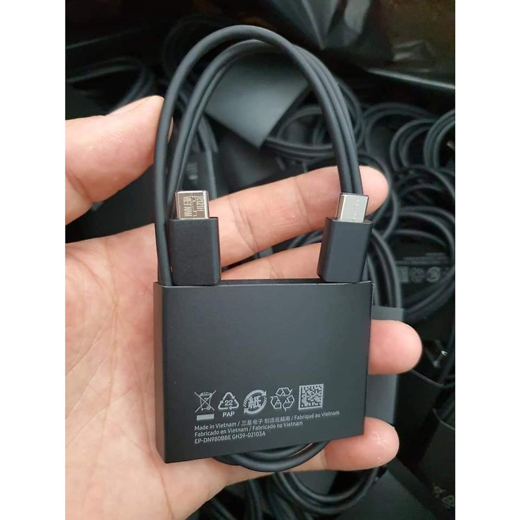 Dây cáp sạc nhanh Samsung chính hãng, bộ sạc Samsung S21 zin ổn định điện, sạc nhanh 25w - 40w - Việt Linh Store