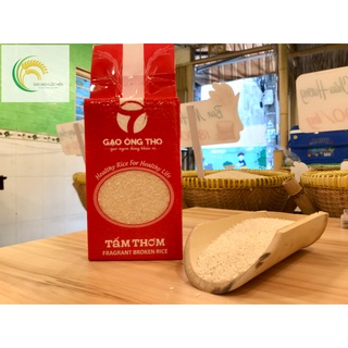 Gạo tấm thơm ông thọ - gạo tấm từ gạo st25 - cơm tấm dẻo, thơm, tuyệt ngon - túi 1 kg