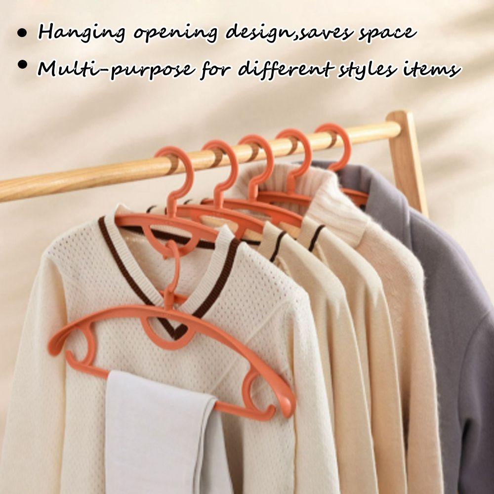 Móc Treo Quần Áo Bản Rộng Cứng Cáp Không Trượt Màu Tím 1 Cái Cho Người Lớn