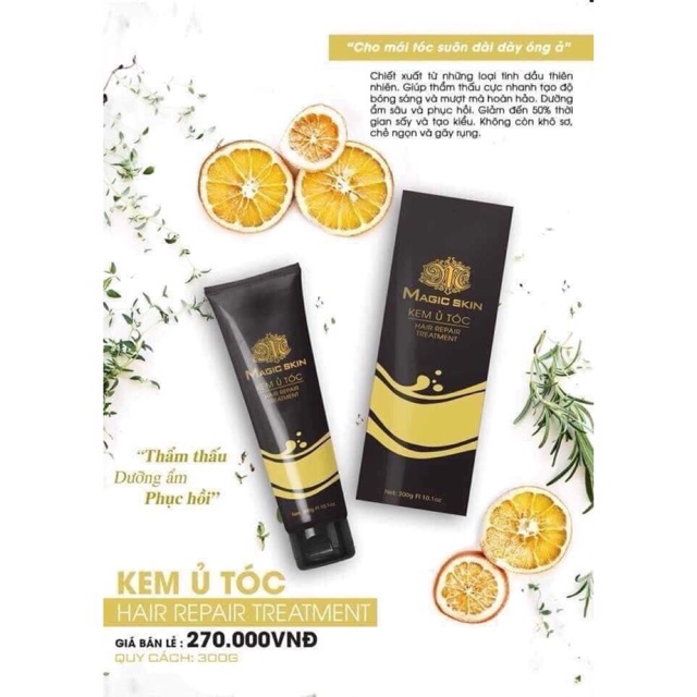 Kem Ủ Tóc Magic Skin