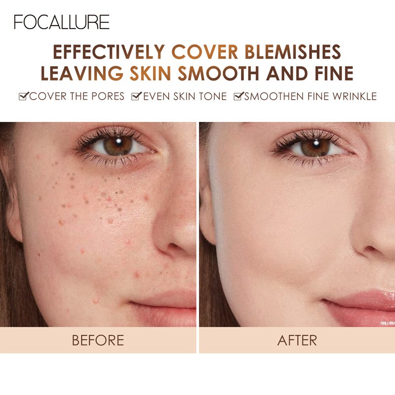 [Hàng mới về]FOCALLURE Kem nền BB dạng cushion Focallure kháng nước lâu trôi | BigBuy360 - bigbuy360.vn