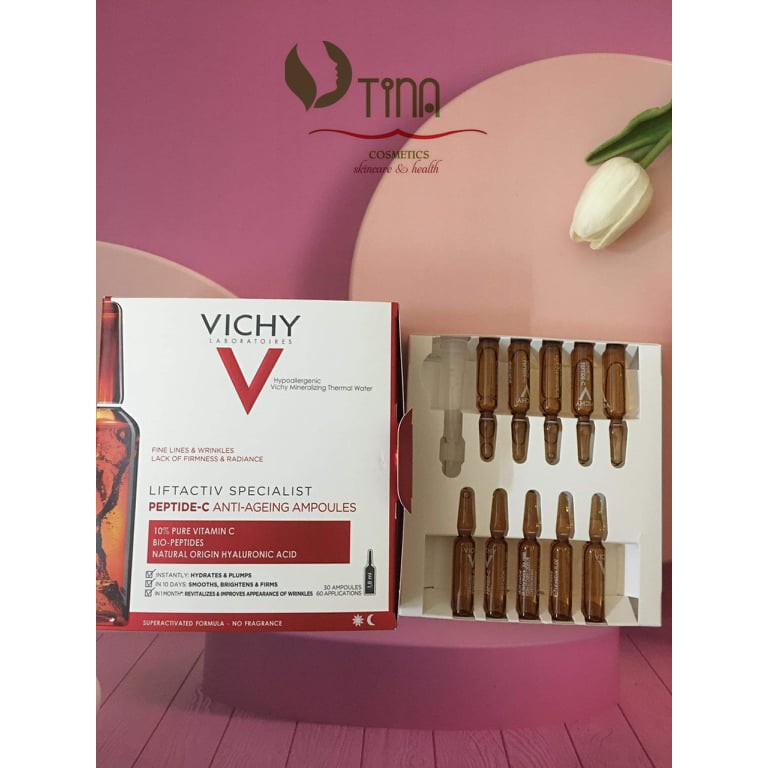 SERUM VICHY PEPTIDE-C CHỐNG LÃO HÓA VÀ KHÔI PHỤC DA HIỆU QUẢ (Date 2022)