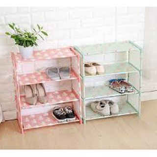 ❤️ kệ giày lắp ráp 4 tầng