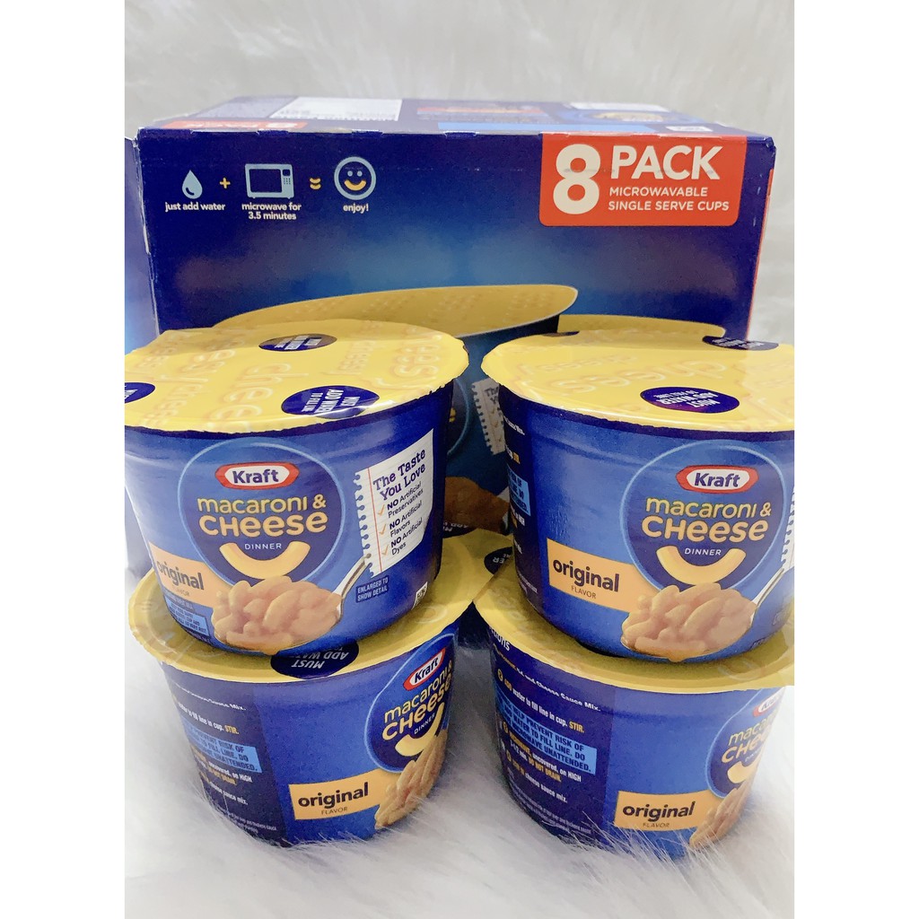 [HÀNG MỸ] Nui ăn liền Kraft Maccaroni Cheese.