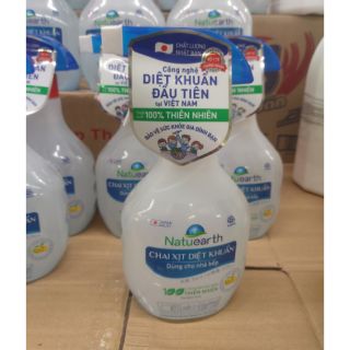 Chai xịt diệt khuẩn Natureath 410ml