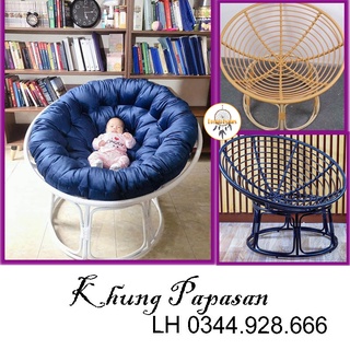 Khung Ghế Tròn papasan Thư Giãn Phòng Khách