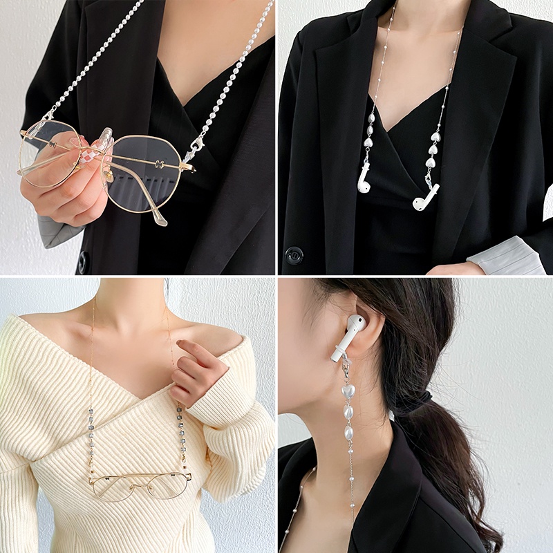 Dây Đeo Tai Nghe Bluetooth Chống Mất Kiểu Hàn Quốc Tiện Dụng