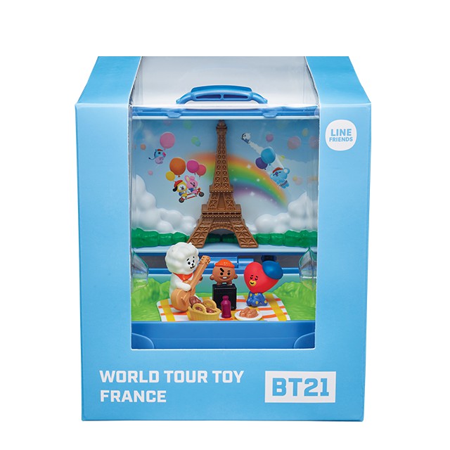 Ngôi Sao Vũ Trụ BT21 WORLD TOUR TOY FRANCE