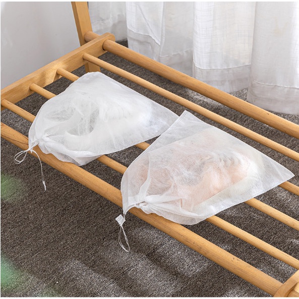Túi Đựng Giày Đa Năng Vải Không Dệt, Miệng Dây Rút Du Lịch  MN01