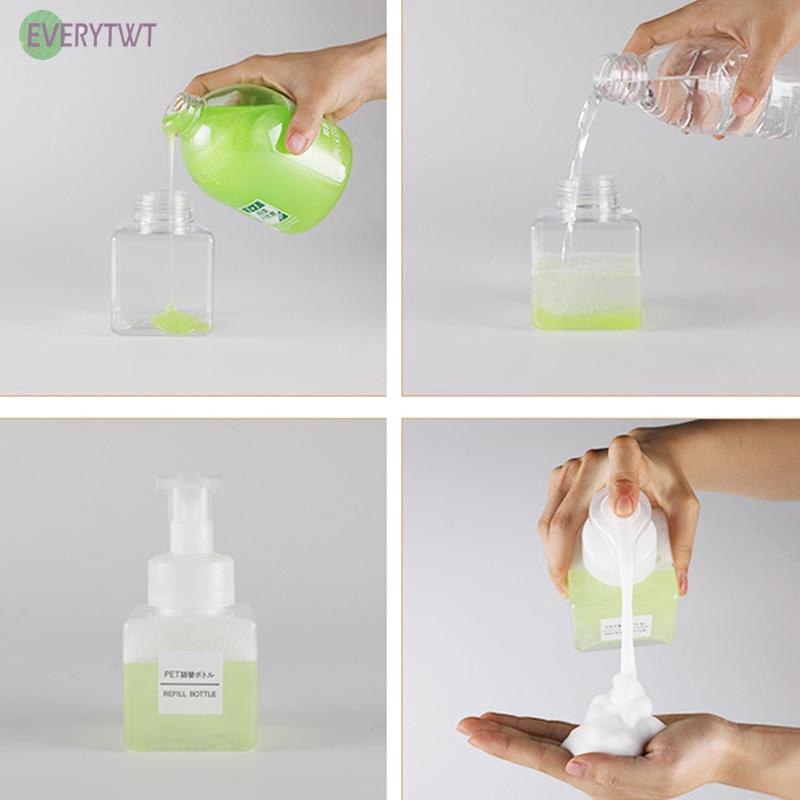 Bình nhựa đựng dung dịch 450ml có vòi nhấn