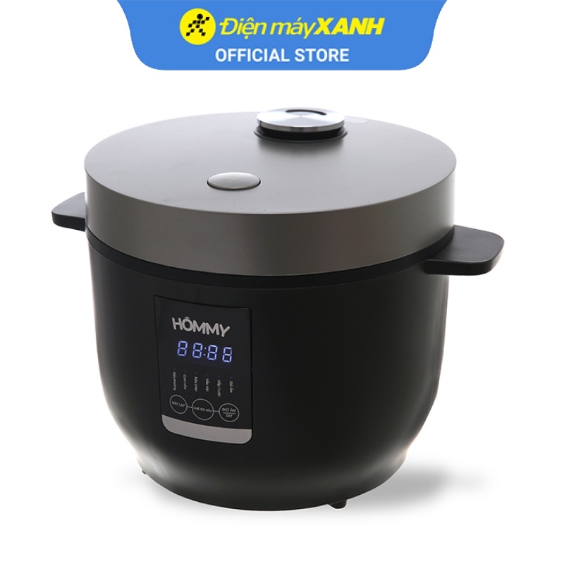 Nồi cơm điện tử Hommy BMB30A 1.2 lít 600 W lòng nồi chống dính Chính hãng BH 12 tháng