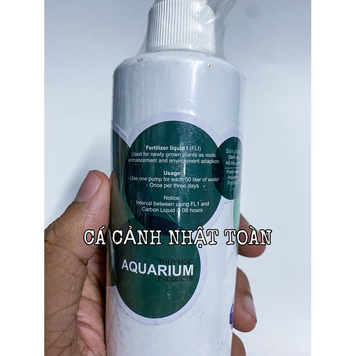 PHÂN NƯỚC DINH DƯỠNG LIQUID 1 CHO CÂY THỦY SINH MỚI TRỒNG AQUARIUM THỦY MỘC