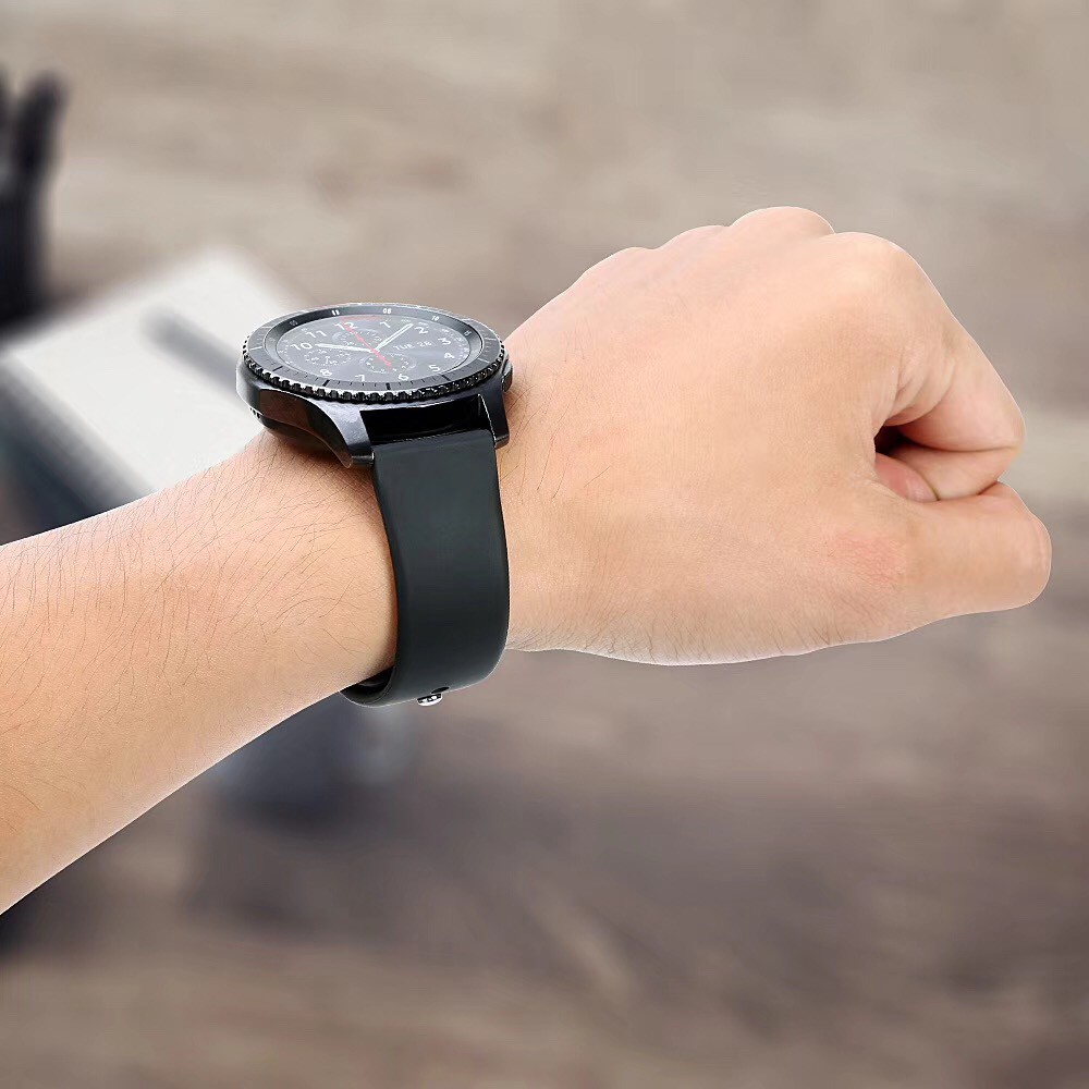 Dây đeo đồng hồ thông minh bằng silicon mềm 22mm thay thế cho Huami Amazfit Pace