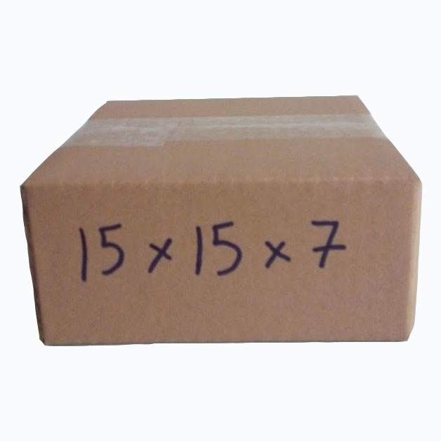 Hộp bìa carton 15 x 15 x 7cm DOCONU. Thùng bìa carton gói hàng cỡ nhỏ