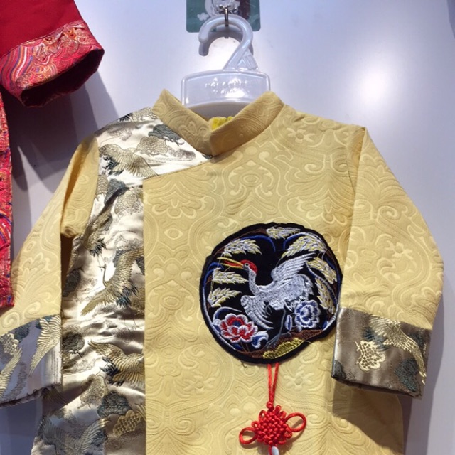 Áo Dài Gấm Bé Trai