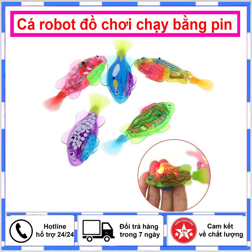 Cá robot điện tử chạy bằng pin