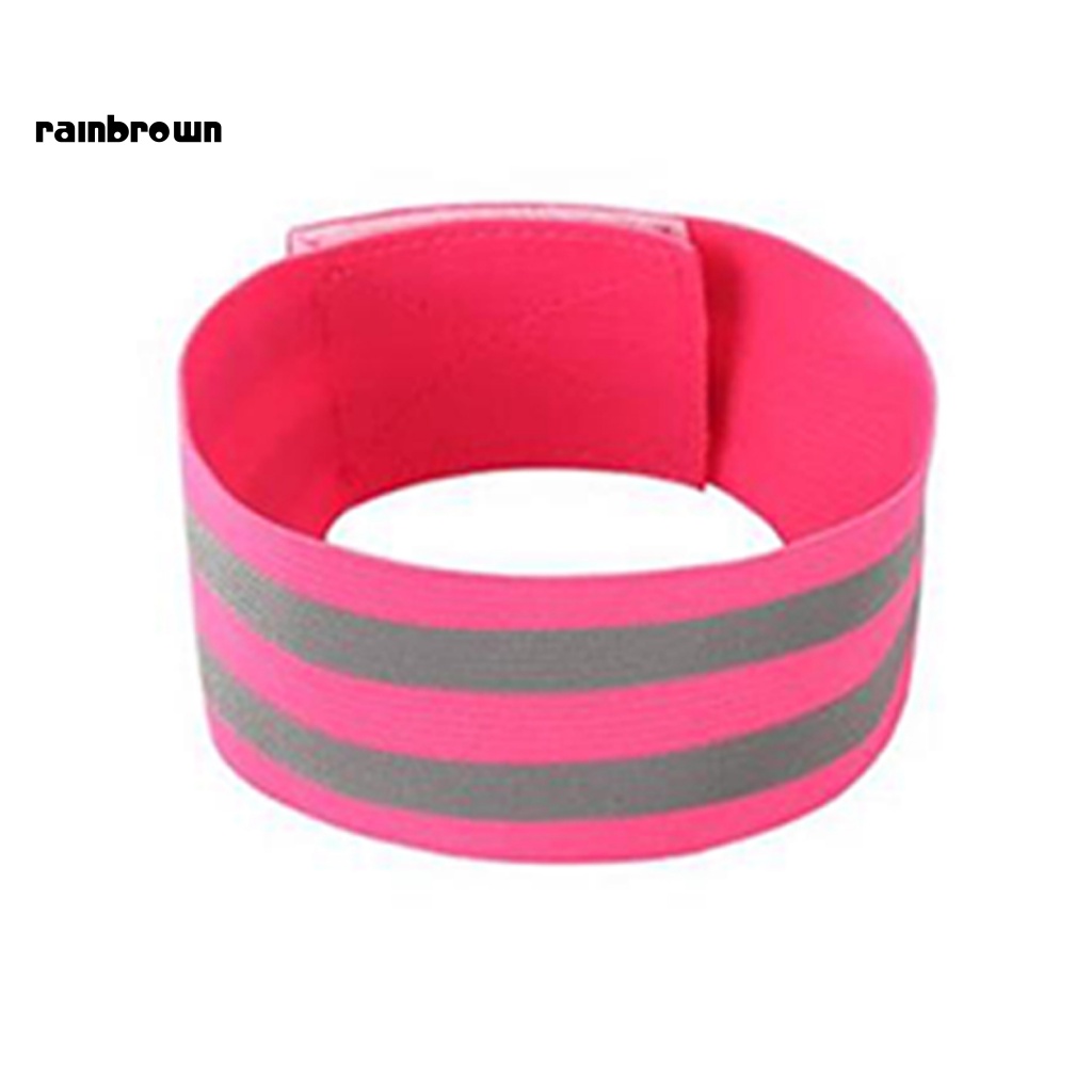 / Rb / Vòng Đeo Tay Phản Quang An Toàn Đa Năng Khi Chạy Bộ