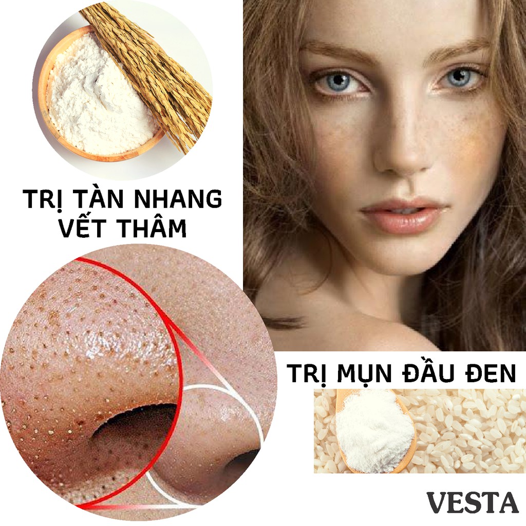 Bột Cám Gạo Sữa Nguyên Chất Vesta 100g