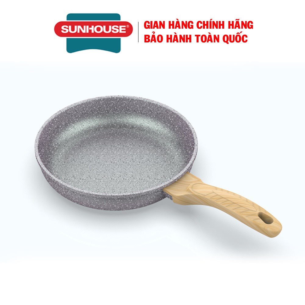 Chảo đúc siêu bền vân đá Sunhouse