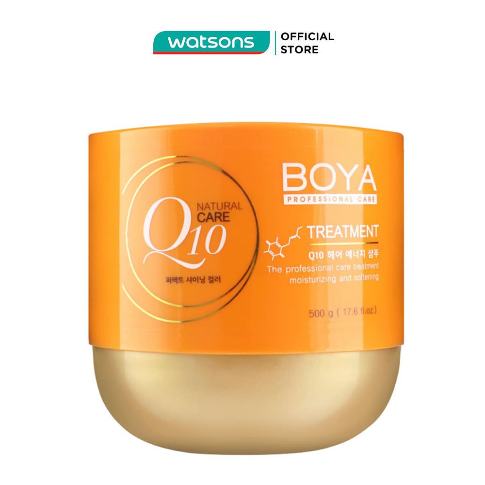 Kem Ủ Tóc Boya Q10 Treatment Dưỡng Ẩm &amp; Làm Mềm Tóc 500g