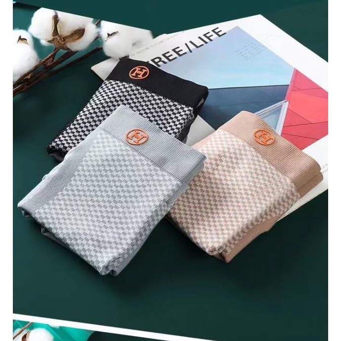Hermes  Bộ 3 QuầN LóT Cotton MềM MạI Cho Nam