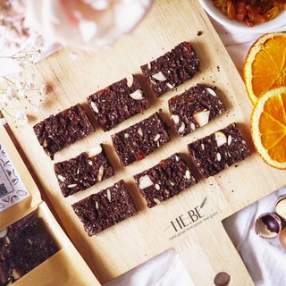 Bánh Cookies Macca Yến Mạch Ăn Kiêng by HeBe Vị Cacao - Bánh Quy Nguyên Cám Không Đường Giảm Cân Tự Nhiên