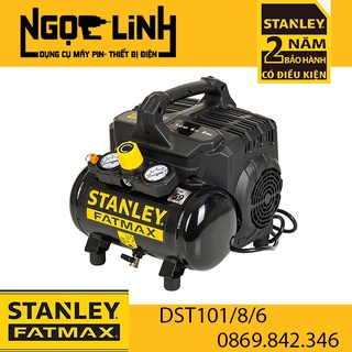 Máy nén khí không dầu siêu êm 6L Stanley DST101/8/6 / - máy nén khí Stanley - máy nén khí không dầu Stanley