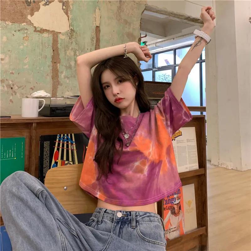 Áo Thun Ngắn Tay Dáng Rộng Thiết Kế Quyến Rũ Thời Trang Cho Nữ áo phông nữ  JL-TX-35
