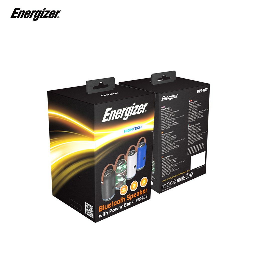 [Mã 2404EL10K giảm 10K đơn 20K] Loa Bluetooth Energizer BTS103