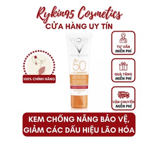 [CHÍNH HÃNG] Kem Chống Nắng Chống Lão Hoá VICHY Capital Soleil Anti Age SPF50 50ml