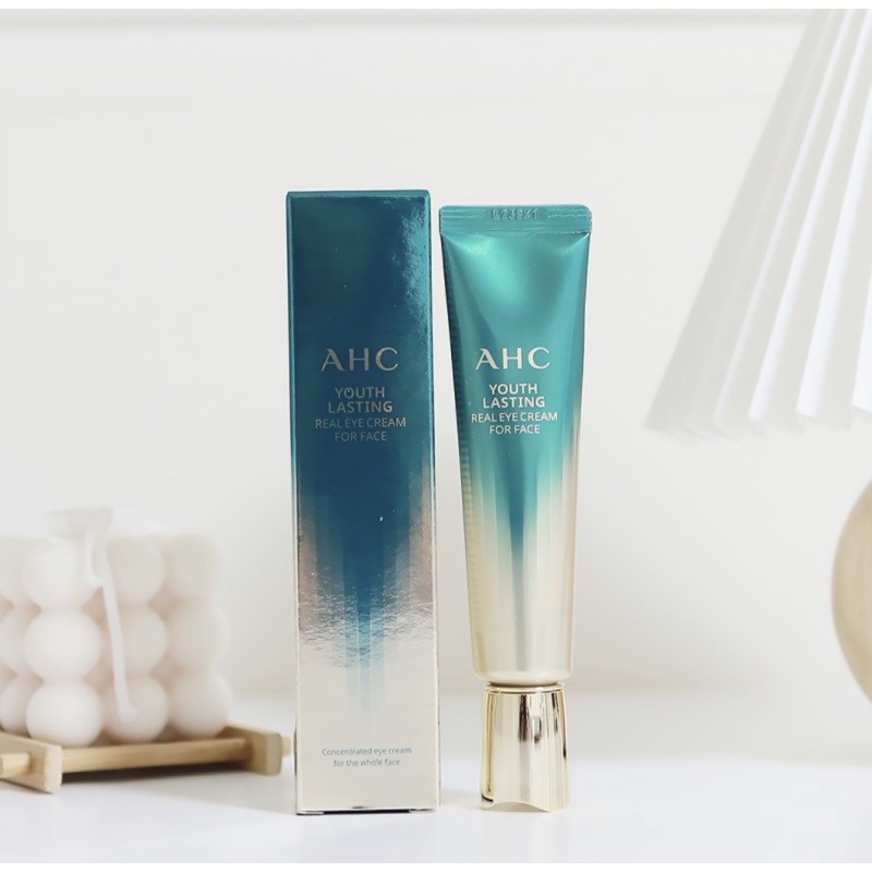 [ĐỦ BILL] KEM MẮT AHC YOUTH LASTING REAL EYE CREAM FOR FACE