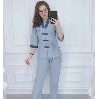 Áo lam, áo phật tử cao cấp - Mẫu La hán phối