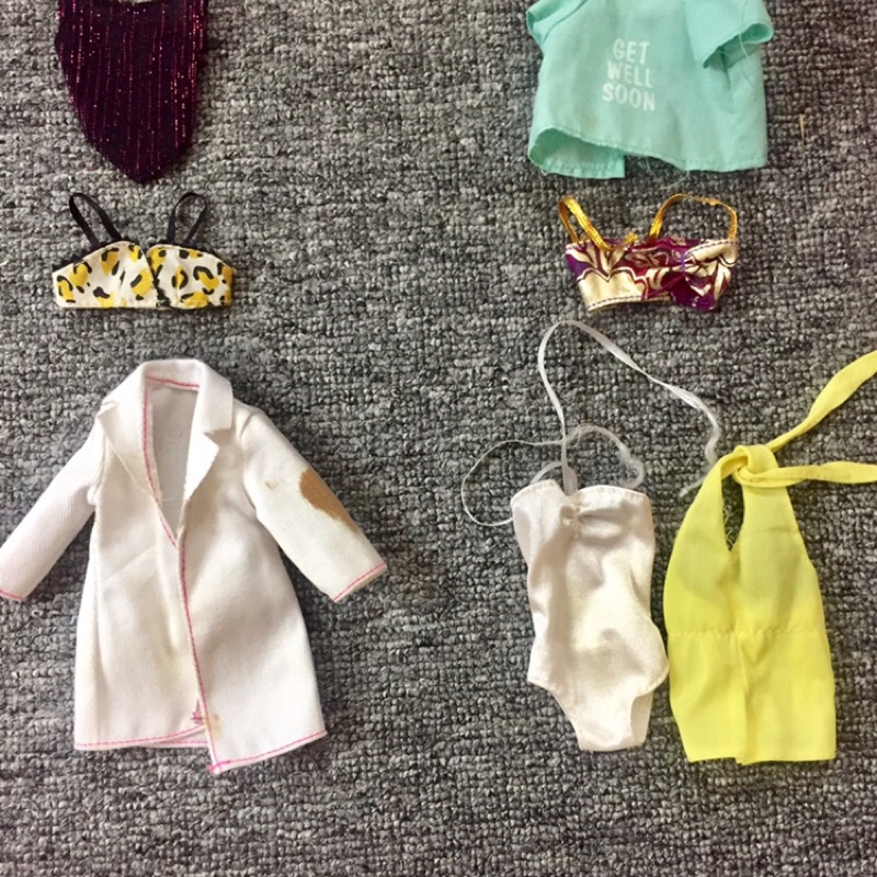 QAA1-ÁO KHOÁC , ÁO KIỂU CHO BÚP BÊ BARBIE