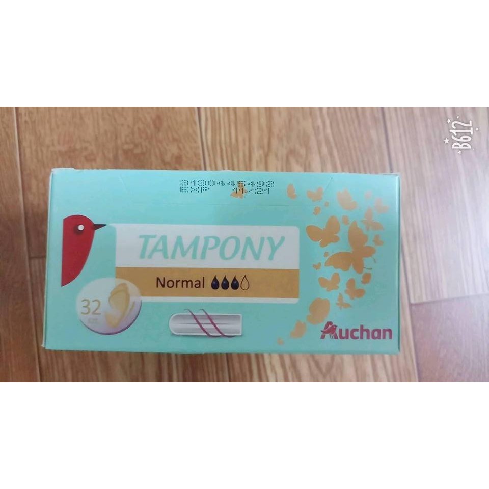Băng vệ sinh tampon Auchan dành cho người ra vừa hàng đầu tại Balan