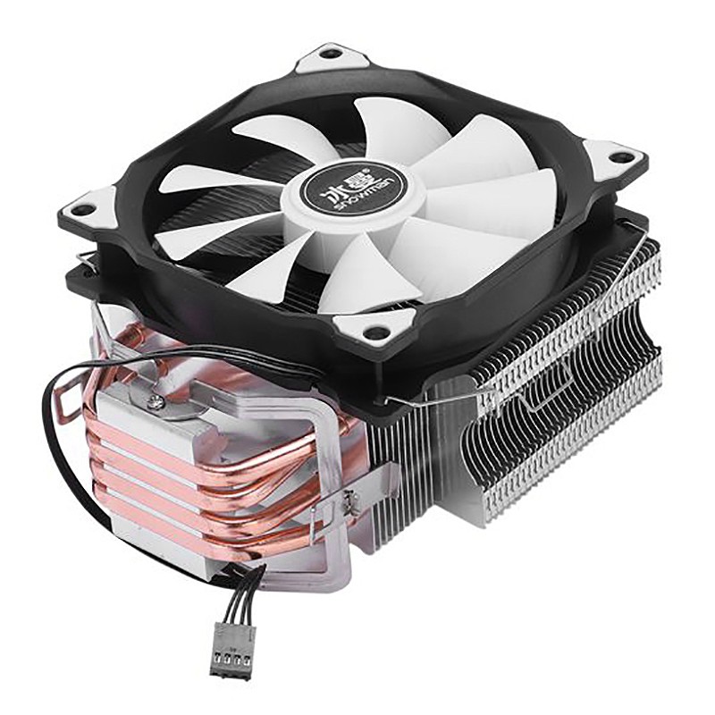 SNOWMAN 4PIN CPU Cooling System Direct Contact CPU Cooler Master Heatpipes Freeze Tower CPU Cooling Fan with PWM Fans