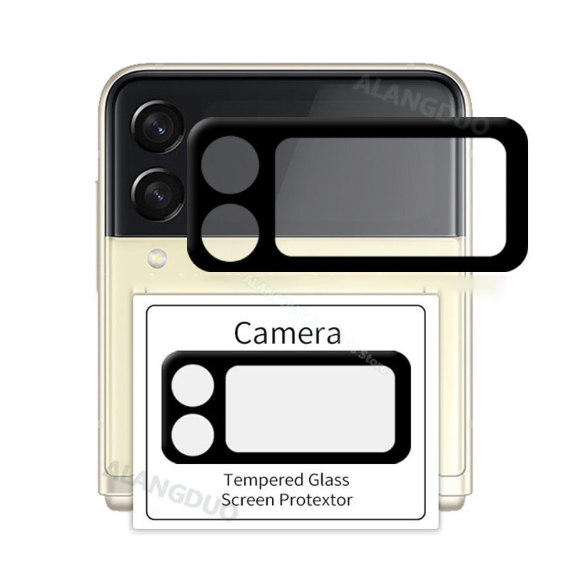 Kính bảo vệ camera sau 3D tiện dụng cho Samsung Galaxy Z Flip 3 Z Flip3 5G