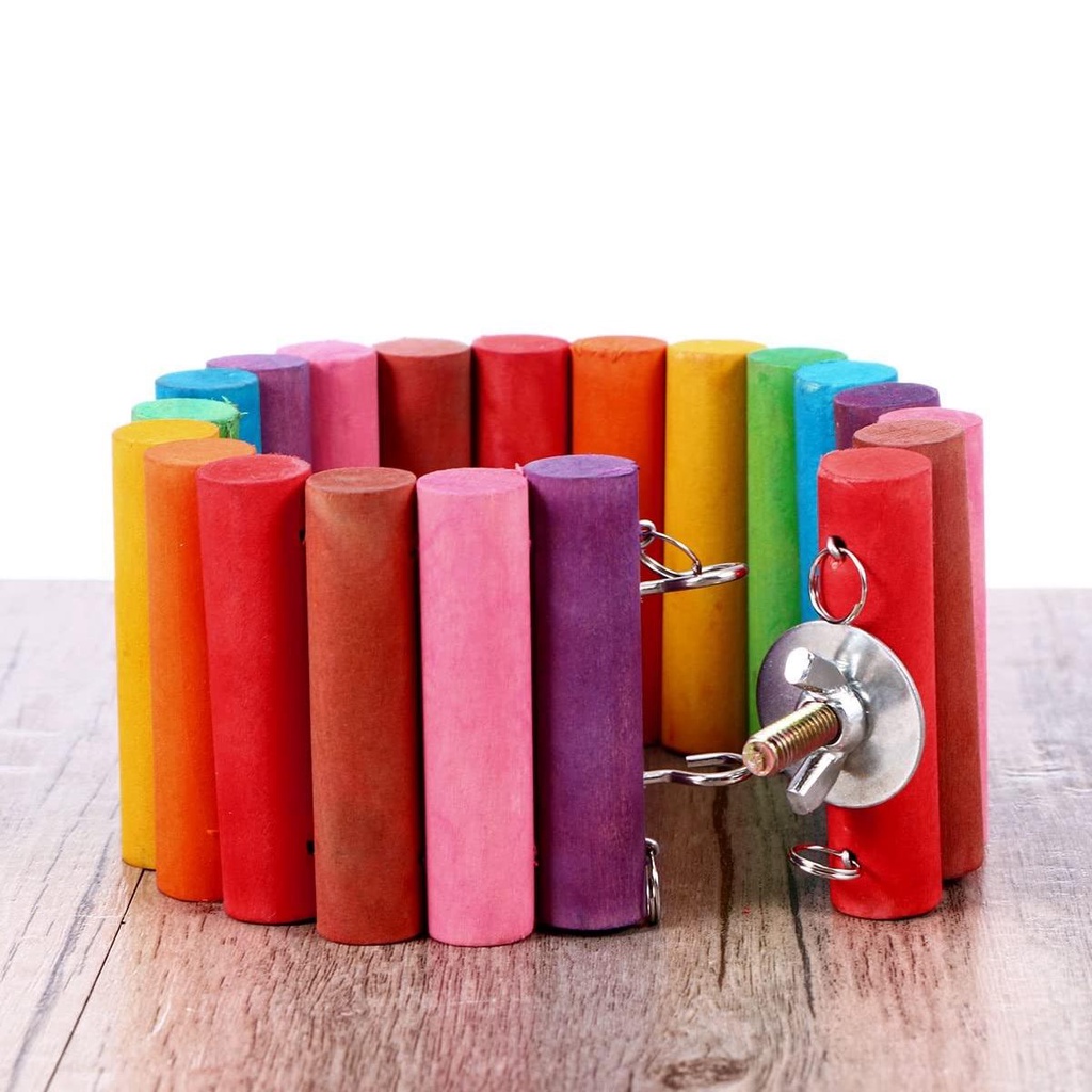 Cầu Vồng Đồ Chơi Bằng Gỗ Nhiều Màu Sắc Dành Cho Chuột Hamster