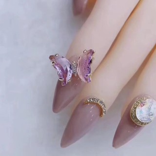 Bướm đá pha lê đính móng GS24