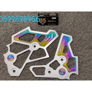 Nẹp sườn nhôm tem titan gắn cho xe Raider/Satria