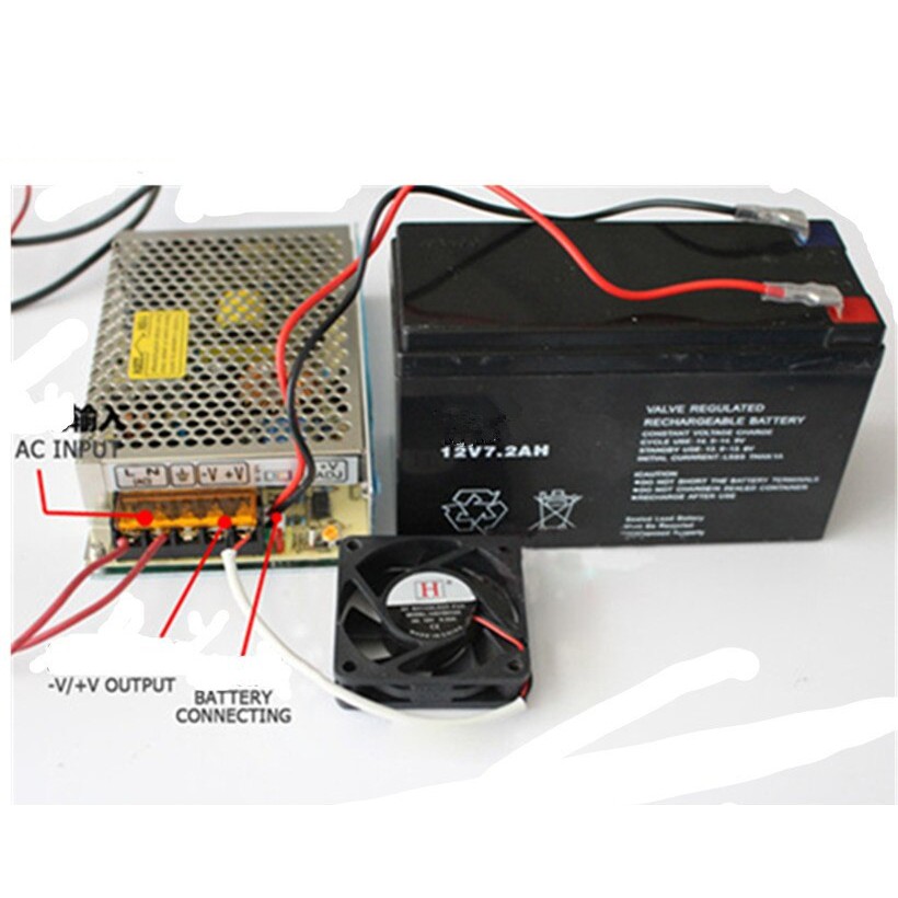 Nguồn Tổ Ong 24V 120W Lưu Điện UPS MineWell SC