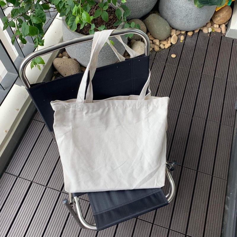KIM Túi tote vải canvas đeo 2 mặt