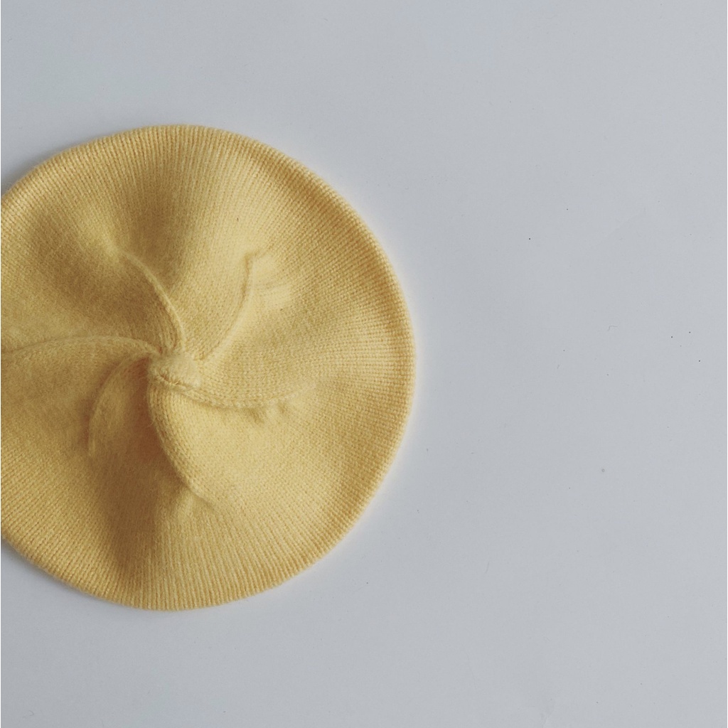 Nón Len Kiểu Dáng Hoạ Sĩ Thu Đông Cho Bé