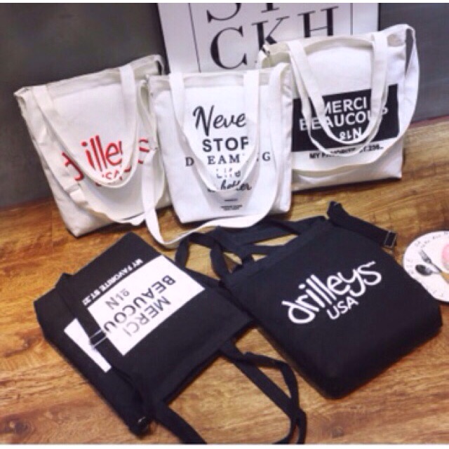 Combo 10 túi tote qc 455k